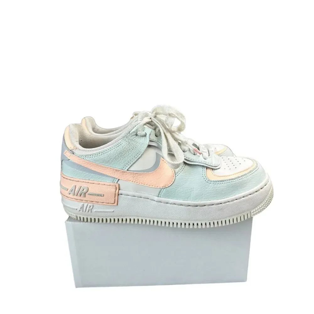 Nike Air Force 1 Low Shadow Sail barely Green Sneakers Women's Size 7.5